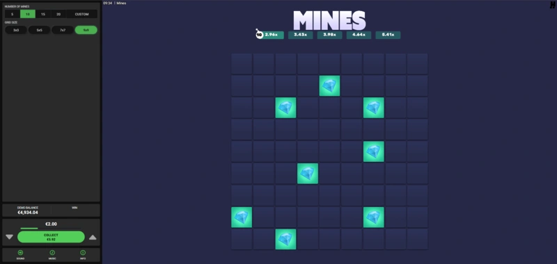 mines casino